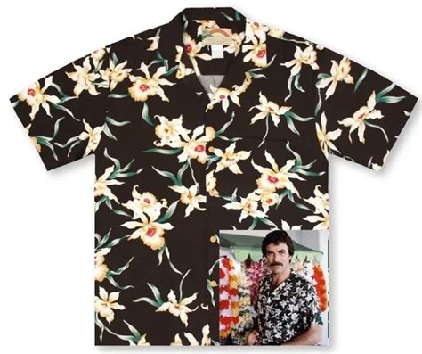 Thomas Magnum Tom Selleck In Magnum Ver 5 Summer Hawaiian Beach Shirt
