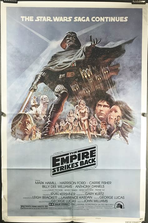 The Empire Strikes Back Original Style B Star Wars Vintage Movie Poster Original Vintage