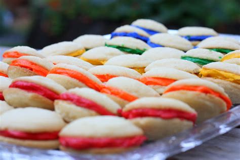 Rainbow Sandwich Cookies Home Is Where My Story Begins