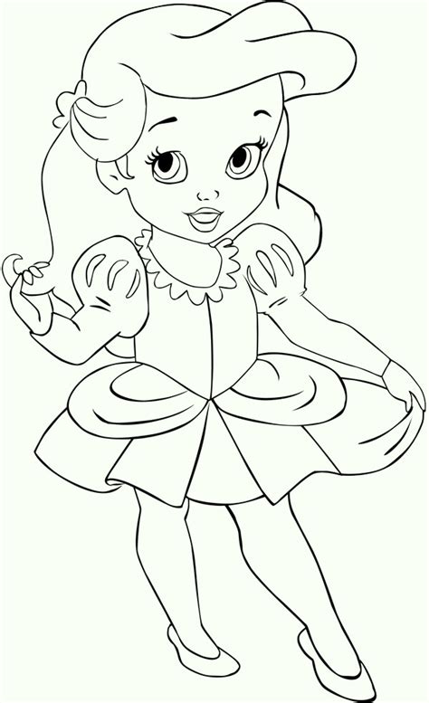Download and print these disney princess ariel in a dress coloring pages for free. Baby Little Mermaid Coloring Pages at GetColorings.com ...