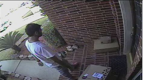 Suspected Package Thief Caught On Sugar Land Home Surveillance Video