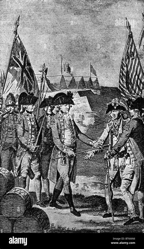 The Battle Of Yorktown The Surrender Of General Charles Cornwallis