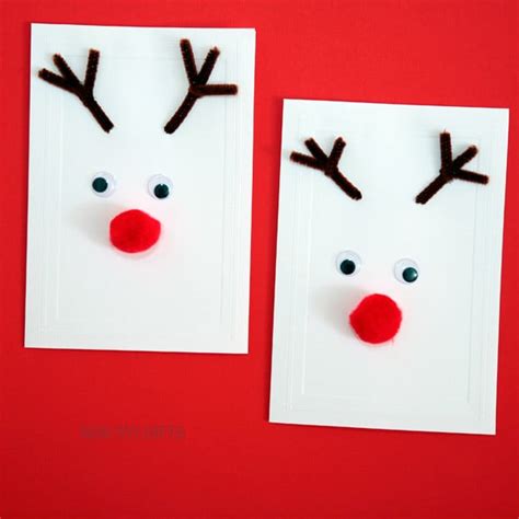 Diycards #diychristmascards #christmascards learn how make diy christmas card. 12 EASY homemade Christmas card ideas for kids | Mums Make ...