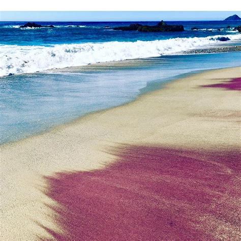 Violet Purple Sand Beach Garnet Rich Purple Sand Pfeiffer Beach Big