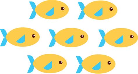 Best School Of Fish Illustrations Royalty Free Vector Graphics And Clip