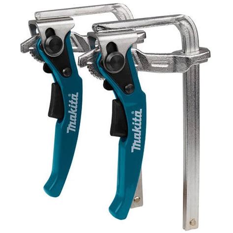 Makita 199826 6 Quick Release Ratcheting Guide Rail Clamp Set
