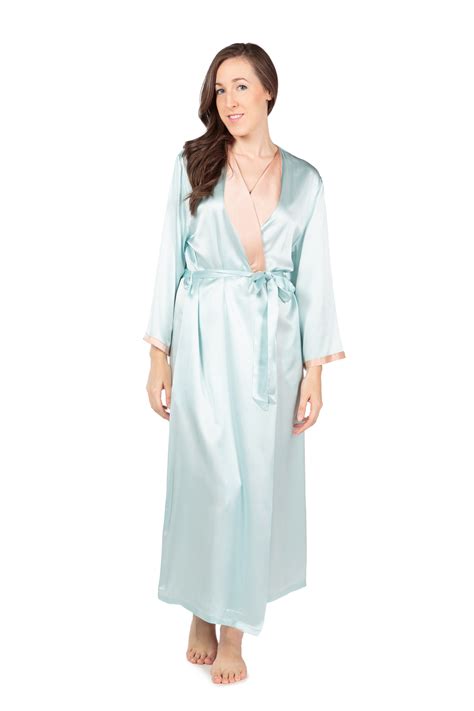 Beautibliss Womens Luxury Silk Robe By Texeresilk
