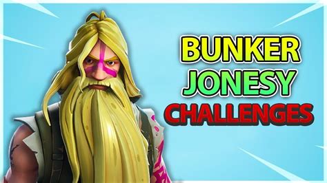 Fortnite Bunker Jonesy Challenges Guide Overview Season 9 Youtube