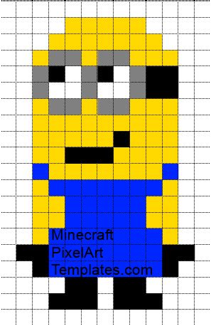 minion pixel art 31 Idées et designs pour vous inspirer en images