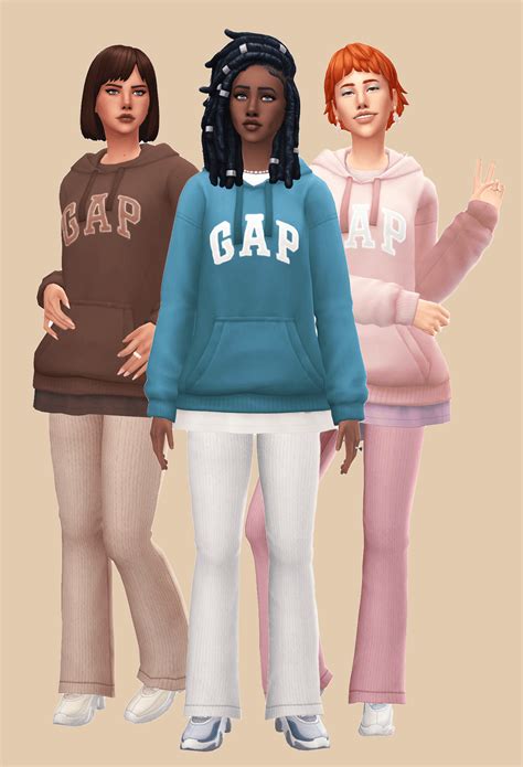 Sims 4 Incheon Arrivals Hoodie Recolor The Sims Book
