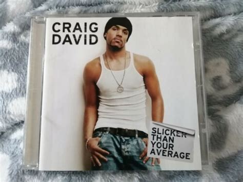 Craig David Slicker Than Your Average Cd Album 2002 13 Tracks