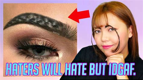 Braided Eyebrows Trend Watchveuhcecqo218 Flickr