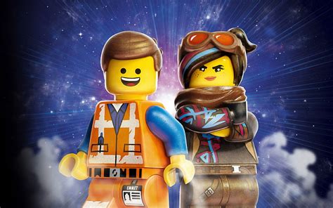 The Lego Movie 2 The Second Part 2019 Emmet Lucy Wyldstyle Poster Promotional Materials Hd