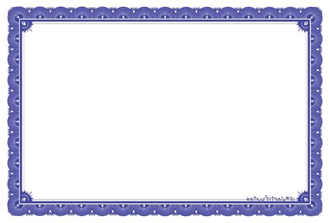 Collection Of Certificate Template Png Pluspng
