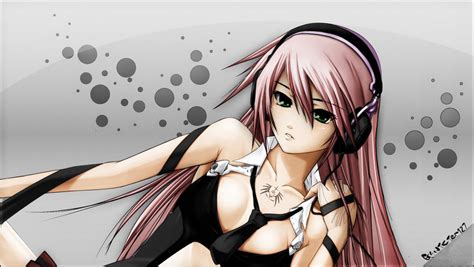 Headphone Anime Girl By Gantzter127 On Deviantart