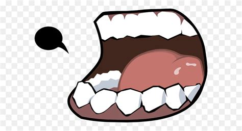 Clip Art Of A Mouth Talking Mouth Clipart Stunning Free Transparent