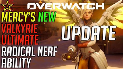 Overwatch Mercy Update New Valkyrie Ultimate Nerf Youtube