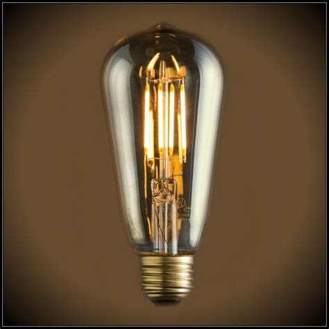 Led Filament Edison Bulb 350 Lumens Warm 2200k 4 Watt Amber