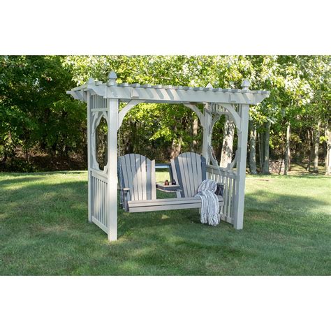 Luxcraft 5 Adirondack Poly Swing Millers Outdoor Living