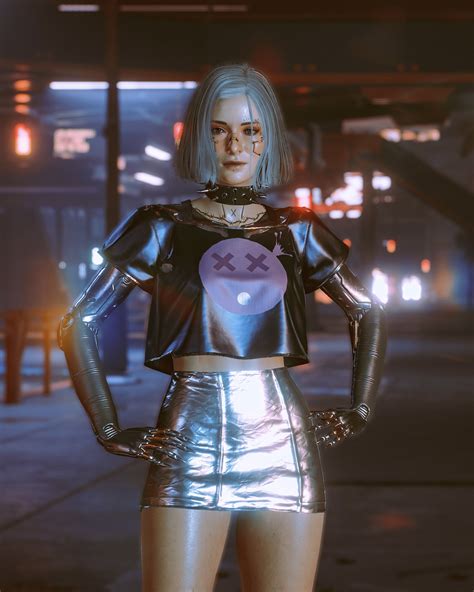Another Cute V Portrait At Cyberpunk 2077 Nexus Mods And Community