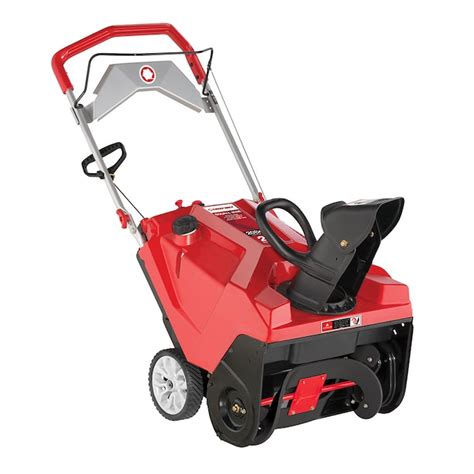 Troy Bilt Squall 208e 21 In 208 Cu Cm Single Stage With Auger