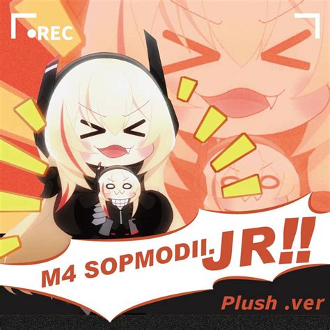 Girls Frontline Sopmod Ii Jr Plush Doll Luminousmerch