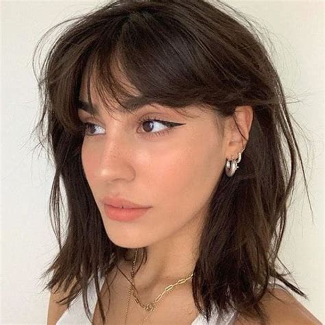28 Long Bob With Bangs Hairstyles For 2019