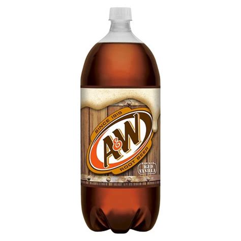 Not all soda has caffeine: A&W Root Beer - 2 L Bottle : Target