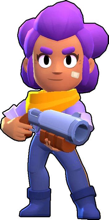 His super is an especially powerful blow that stuns enemies!. Shelly | Brawl Stars Wiki | Fandom em 2020 | Desenhos ...