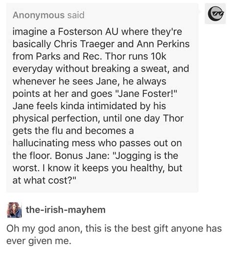 Fosterson Jane Foster Thor Odinson Marvel Mcu Avengers Thor Funny Marvel Funny Marvel Thor