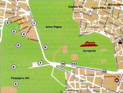 Athens Map 