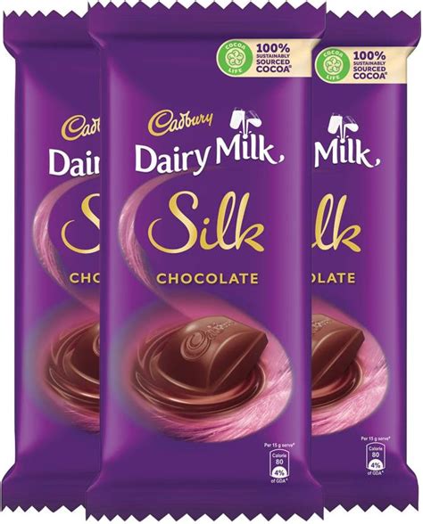 Cadbury Dairy Milk Silk Chocolate Bar 150 G Pack Of 3 Bars Price In