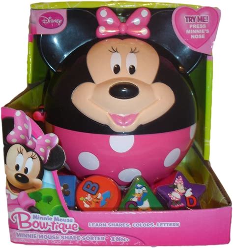 Disney Minnie Mouse Bow Tique Shape Sorter Uk Toys And Games