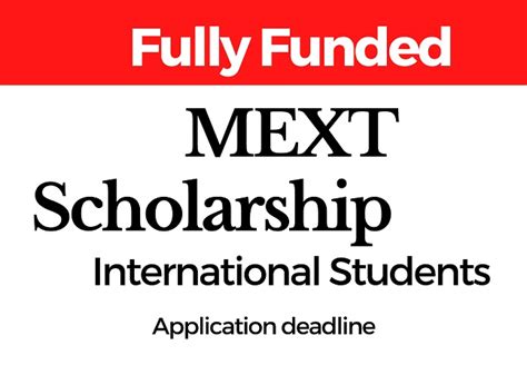 Chinese government scholarship require online application submission at csc portal. MEXT Scholarship 2021 India - Application Form Deadline ...