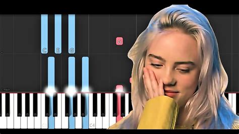 Billie Eilish 8 Piano Tutorial Youtube