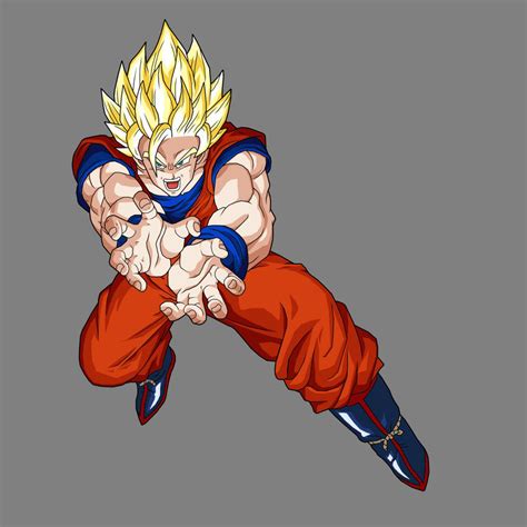 Goku Ssj2 Kamehameha By Drozdoo On Deviantart