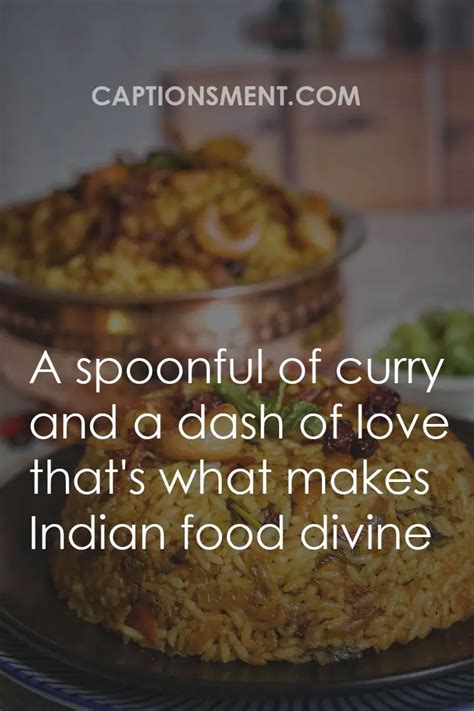 150 Best Indian Food Captions For Instagram And Quotes University Vip