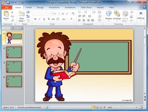 Powerpoint Presentation Templates For Teachers