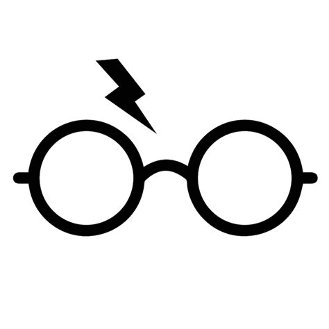 Harry Potter Glasses And Scar Svg Free - Free SVG Cut Files