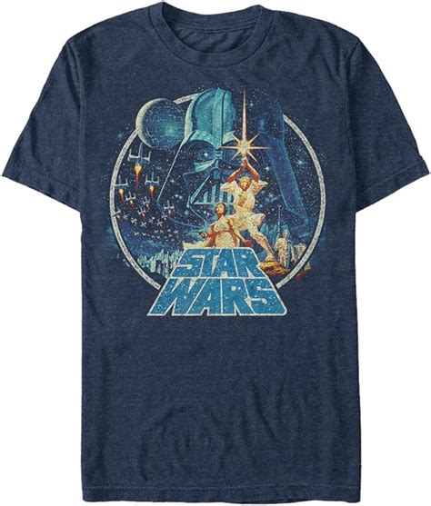Star Wars T Shirt Vintage Victory Pour Homme Amazonca Vêtements Et