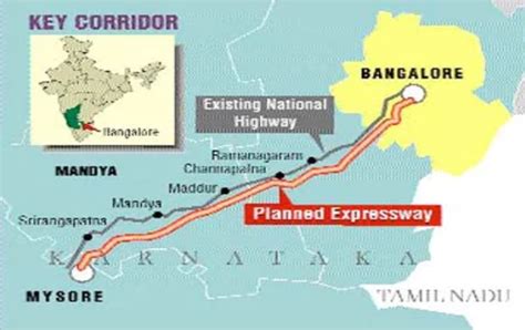 Bangalore Mysore Expressway 2023 Route Map And Real Estate Impact