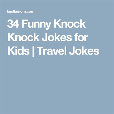 101 Funny Knock Knock Jokes For Kids Free Download Vacation Packing