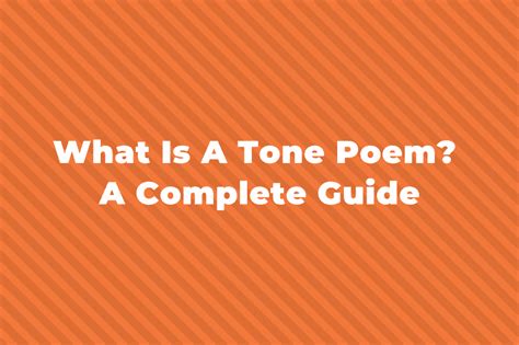 What Is A Tone Poem A Complete Guide Hellomusictheory