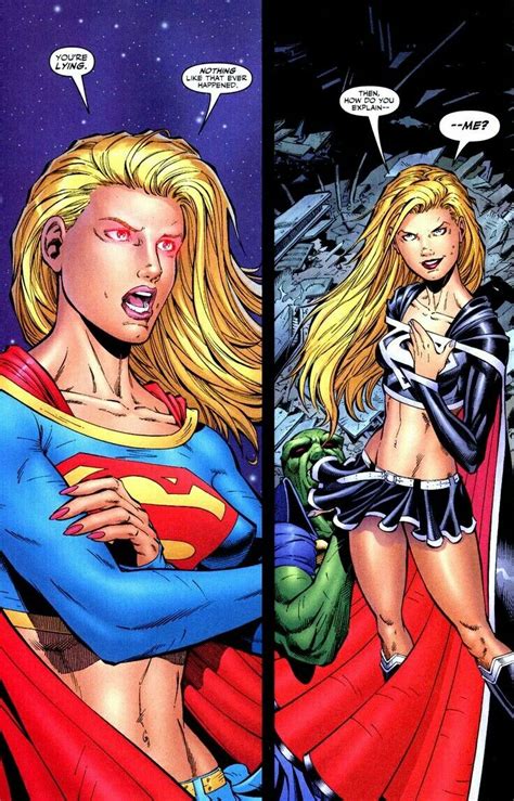 Good And Bad Supergirl Supergirl Supergirl Superman Superhero