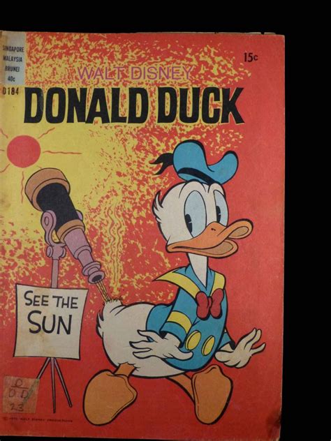Donald Duck D184 1972 Ozzie Comics