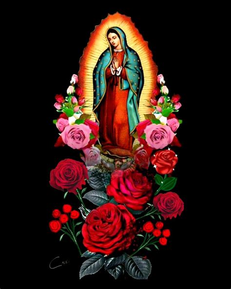 Lista Foto Flor Virgen De Guadalupe Con Rosas Alta Definición Completa k k