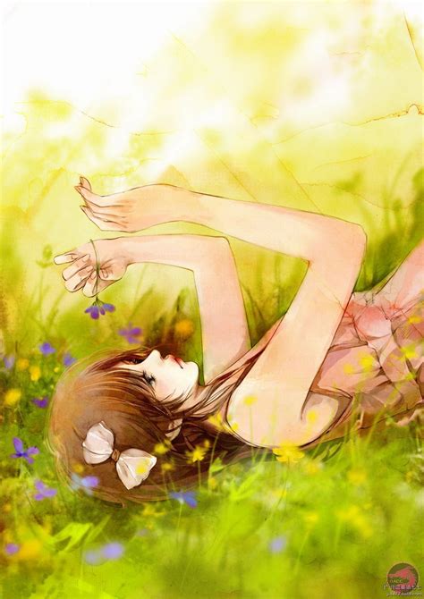 Flowers Anime Scenery Anime Images Art