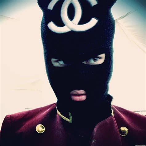 Justin Bieber Wears Chanel Ski Mask But Cant Spell