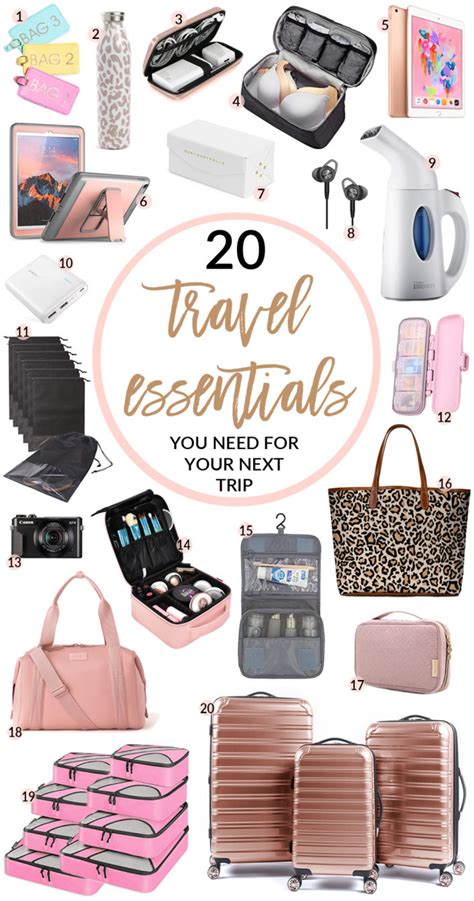 My Must Have Travel Essentials SandyALaMode