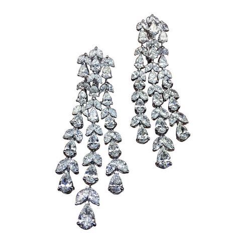 Diamond Chandelier Earrings At Stdibs